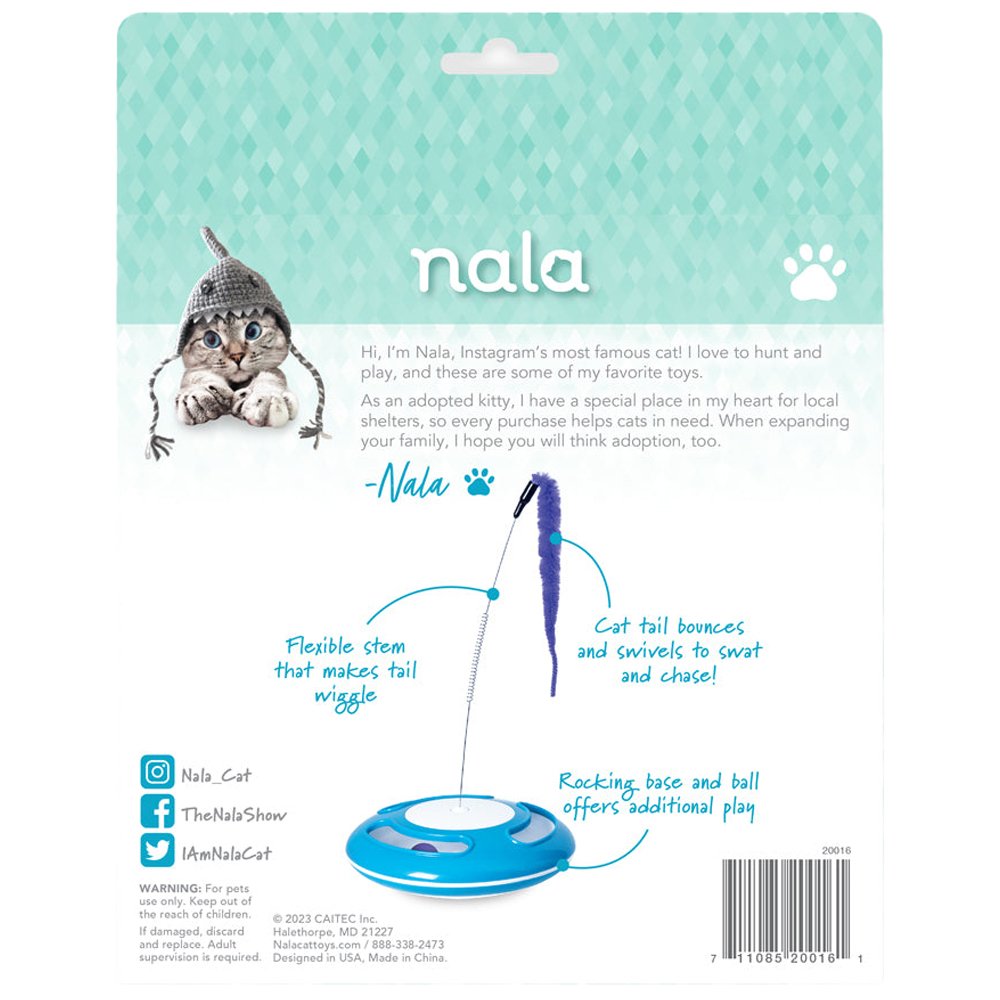 Nala Cat Tail Wiggler Chase & Play Cat Toy - Image 3