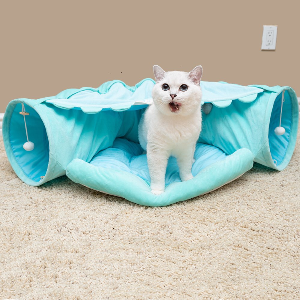 Nala Cat Tunnel Bed Chase, Play & Nap Cat Toy - Image 4