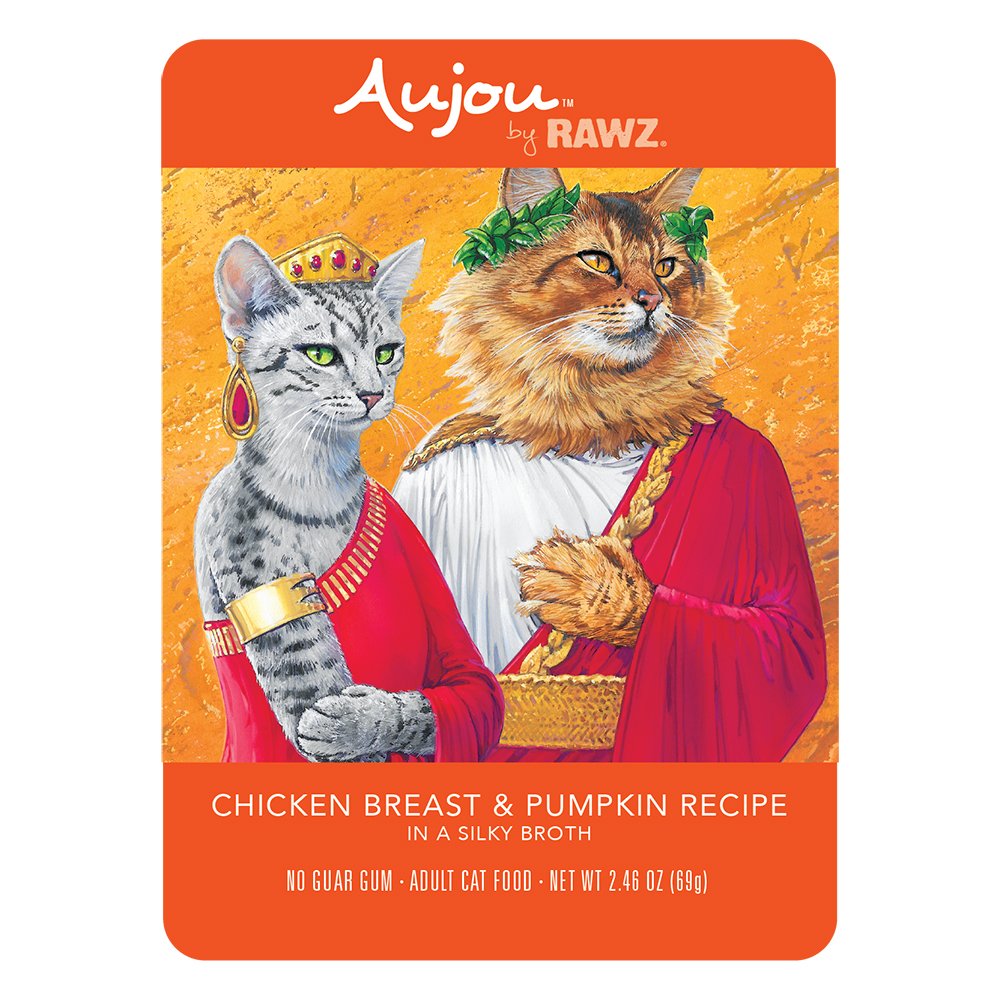 RAWZ Aujou Chicken Breast & Pumpkin Recipe Wet Cat Food