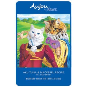 RAWZ Aujou Aku Tuna & Mackerel Recipe in Silky Broth Wet Cat Food