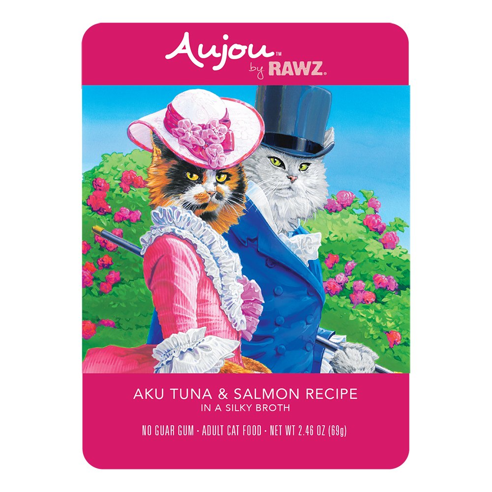 RAWZ Aujou Aku Tuna & Salmon Recipe Wet Cat Food