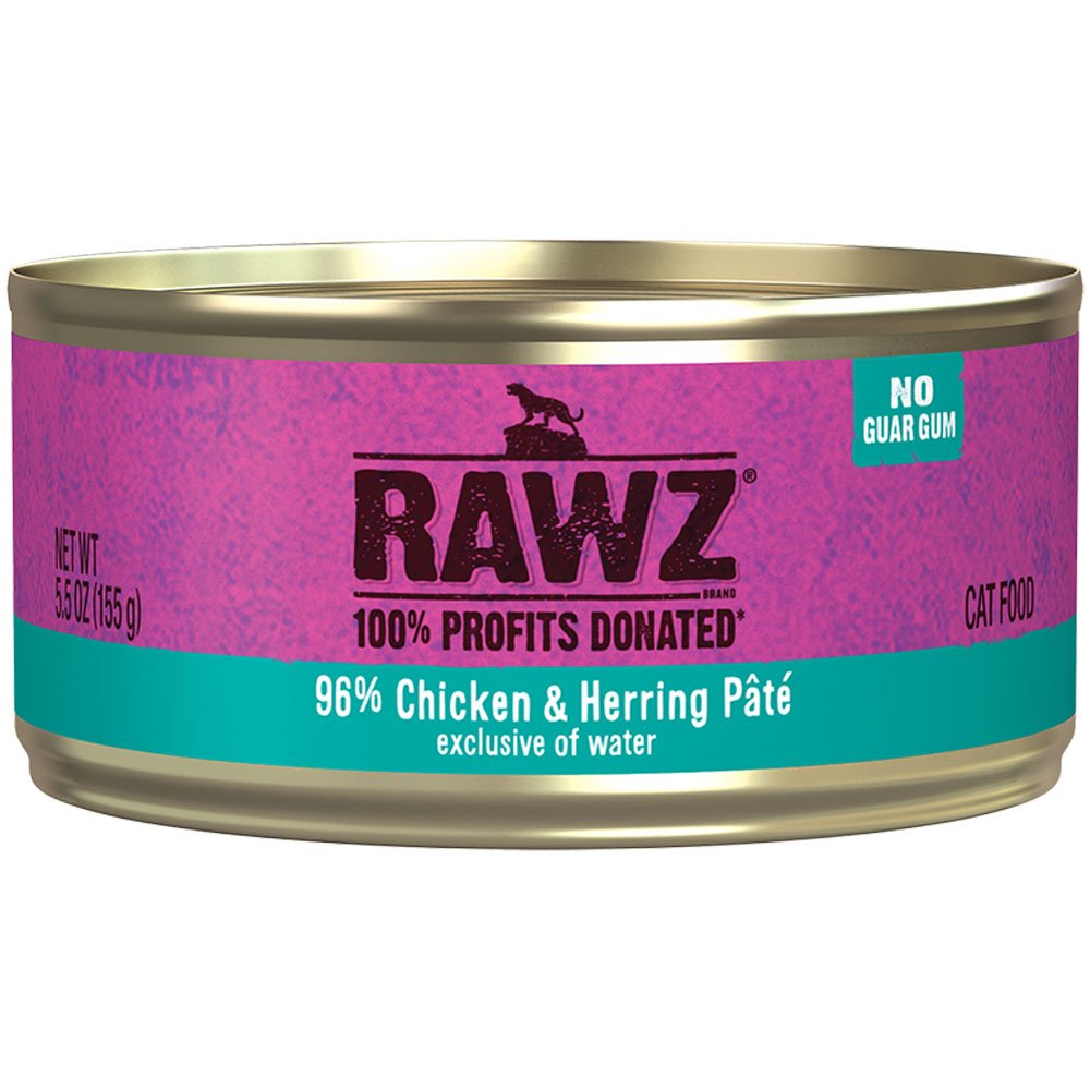 RAWZ 96% Chicken & Herring Pâté Canned Cat Food