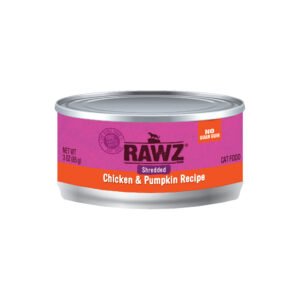 RAWZ Shredded Chicken & Pumpkin Recipe Adult Canned Cat Food