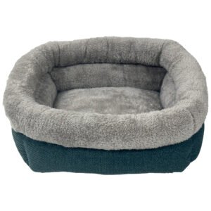 Pure Comfort The Little Haven Dark Green Pet Bed