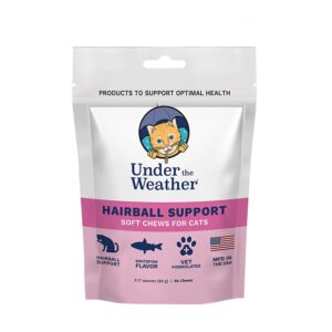 Under The Weather Hairball Support Soft Chews for Cats