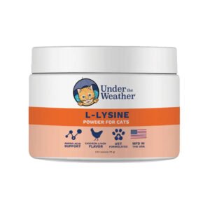 Under The Weather L-Lysine Powder for Cats