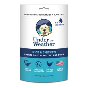 Under The Weather Rice & Chicken Freeze Dried Bland Dog Food