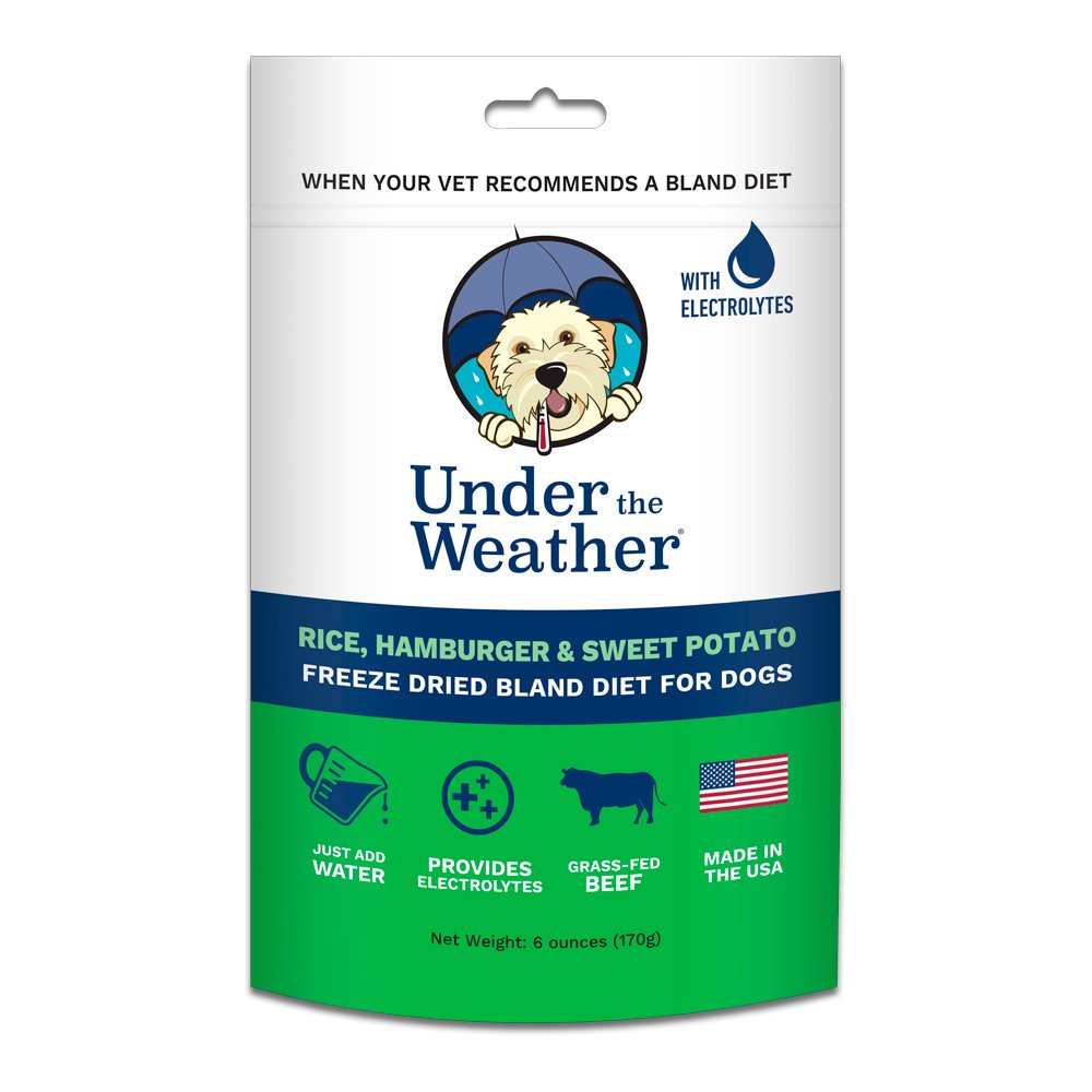 Under The Weather Rice, Hamburger & Sweet Potato Freeze Dried Bland Dog Food