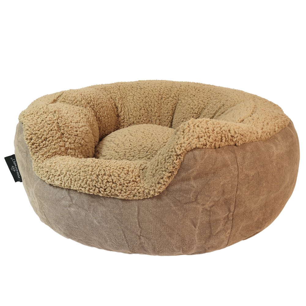Fog City Pet Natural Oval Cuddler Pet Bed - Image 2