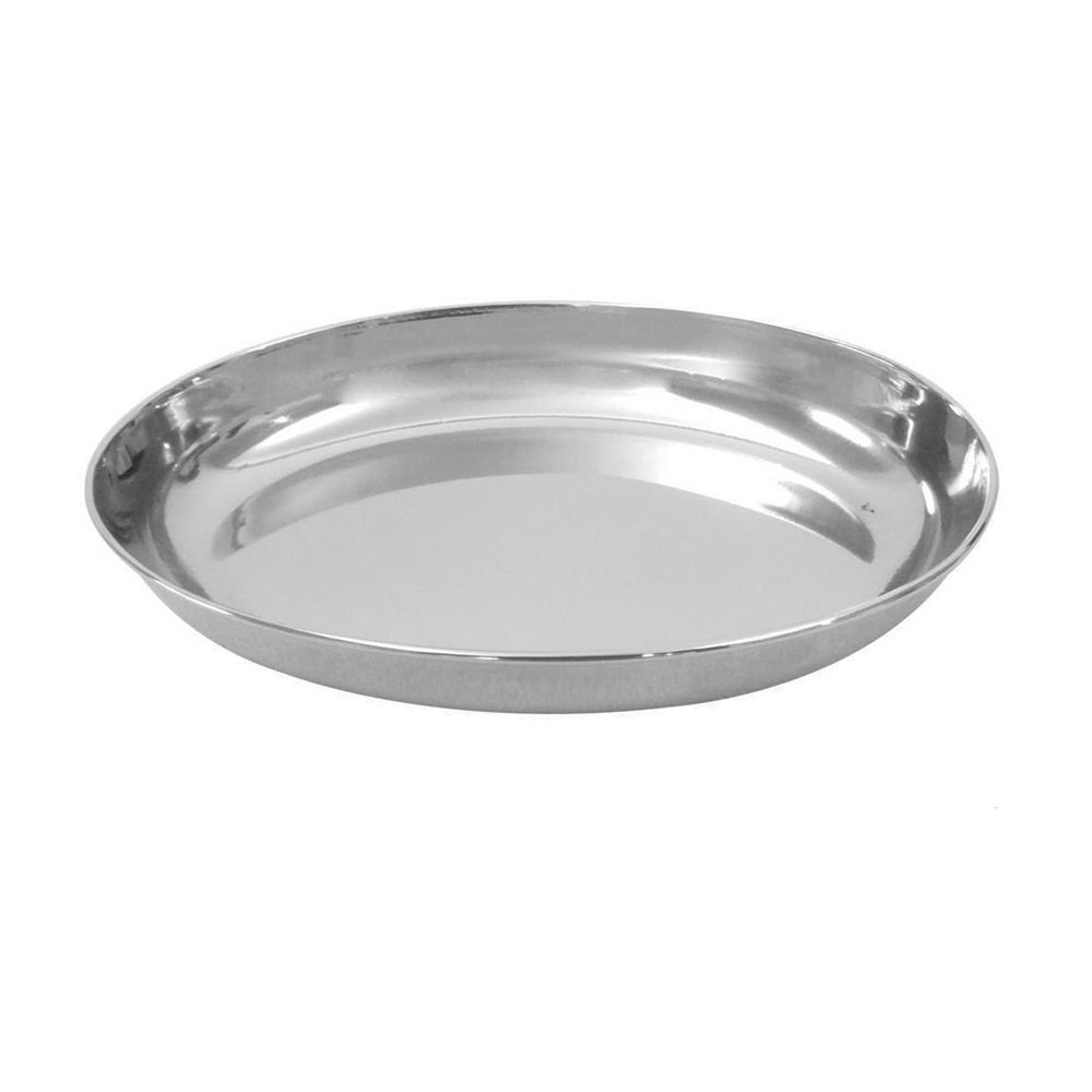 Dineasty Stainless Steel Oval Cat Bowl