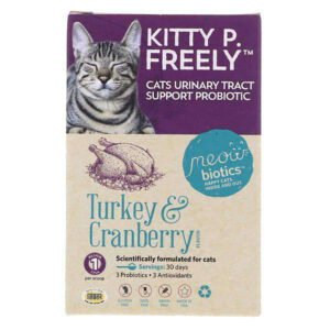 Kitty P. Freely for Cats Urinary Tract Support Probiotic Supplement