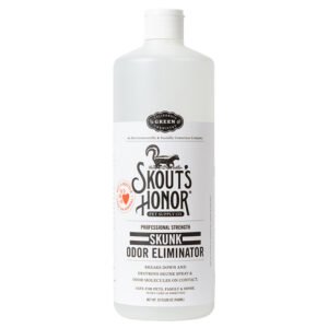 Skout's Honor Professional Strength Skunk Odor Eliminator for Pets, Family & Home