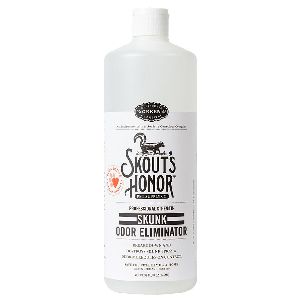 Skout's Honor Professional Strength Skunk Odor Eliminator for Pets, Family & Home