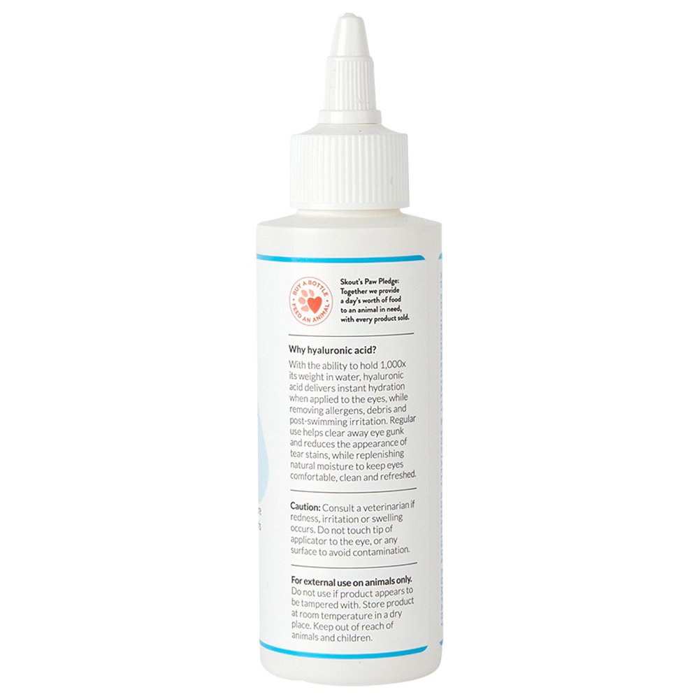 Skout's Honor Hydroclear Eye Wash w/ Hyaluronic Acid for Dogs & Cats - Image 3