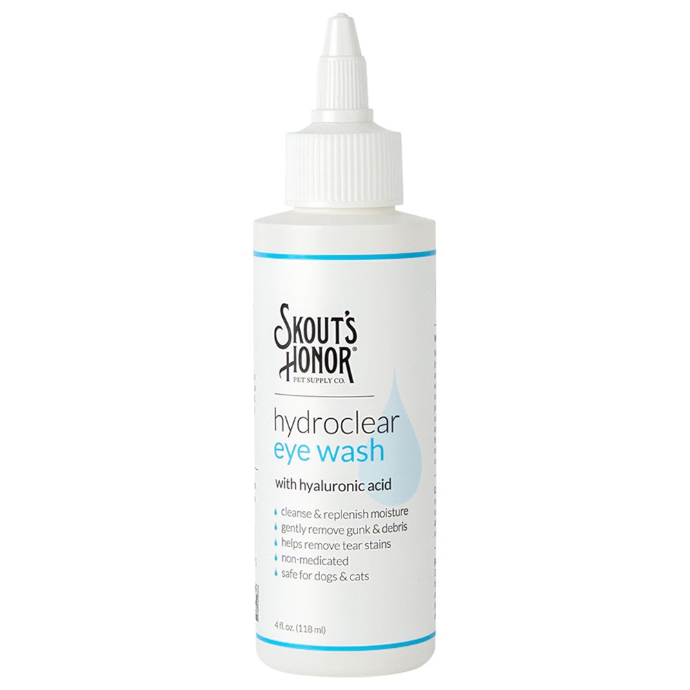 Skout's Honor Hydroclear Eye Wash w/ Hyaluronic Acid for Dogs & Cats