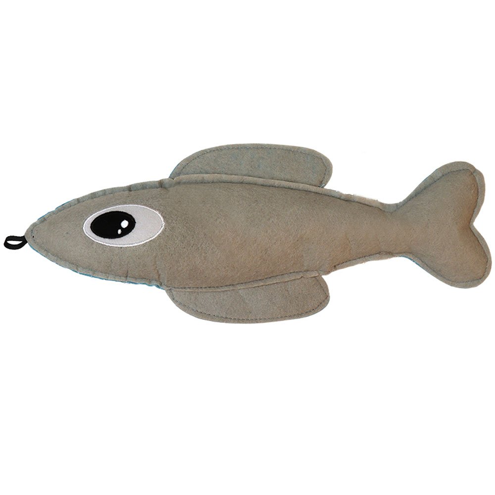 Fog City Pet Fish Kicker Interactive Plush Catnip Cat Toy - Image 2