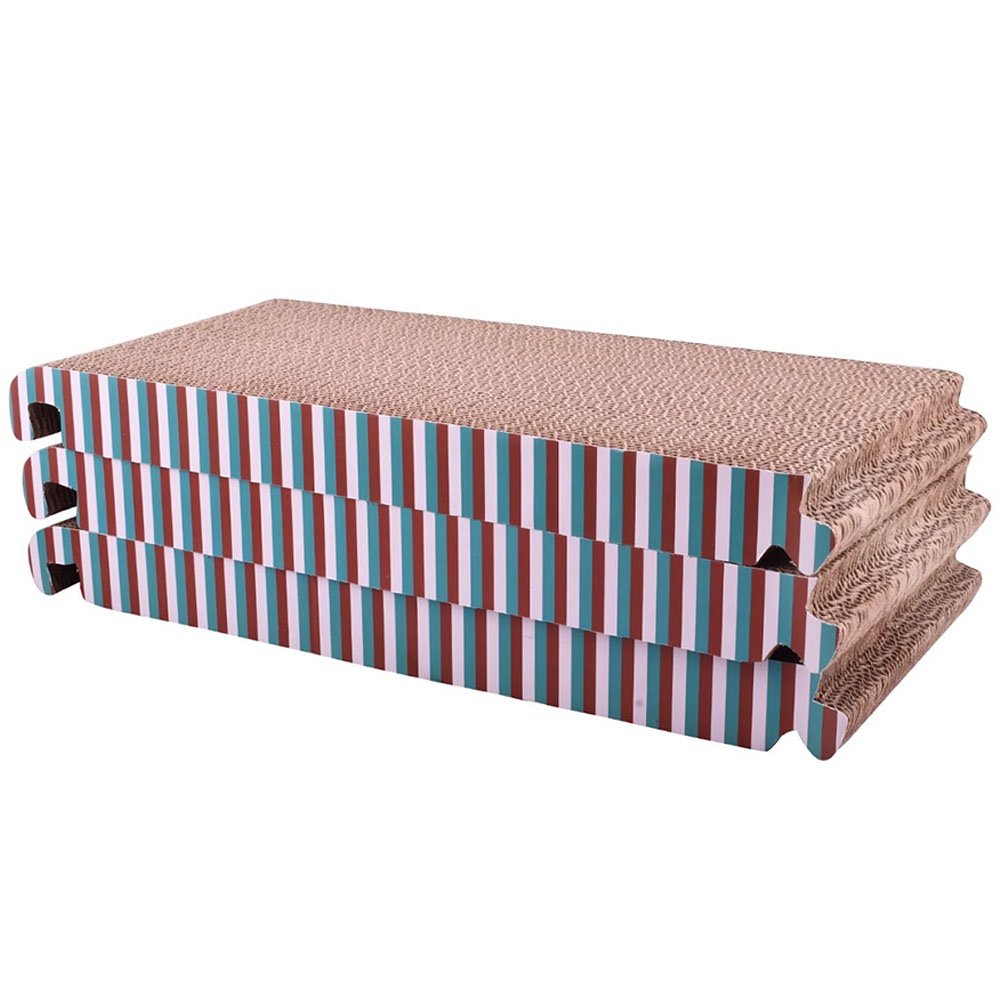 Indipets 3-in-1 Triangle Cat Scratcher - Image 2