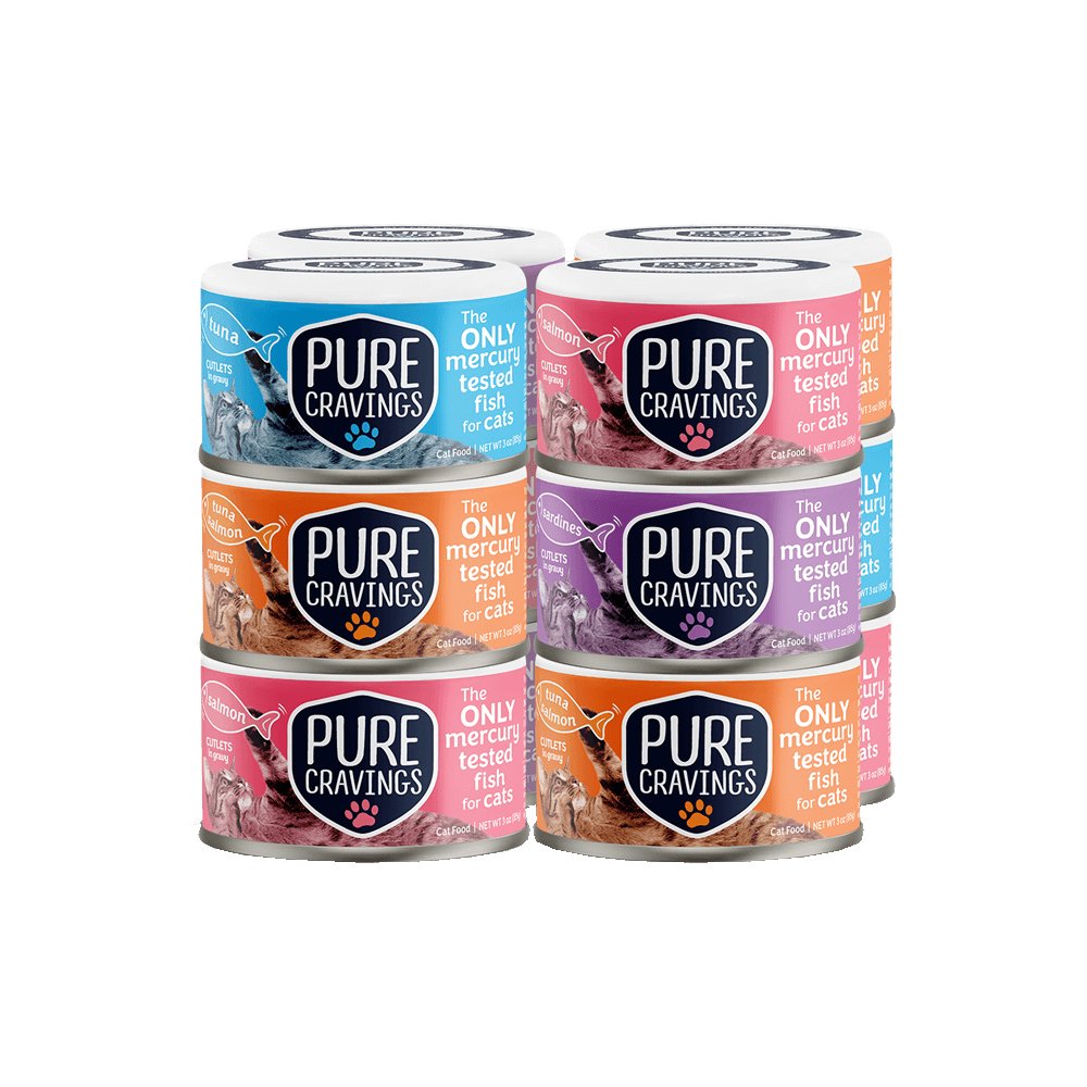 Pure Cravings Seafood Variety Pack Cutlets in Gravy Canned Cat Food - Image 2