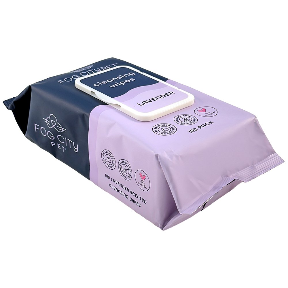 Fog City Pet Lavender Scented Cleansing Wipes for Dogs & Cats - Image 2