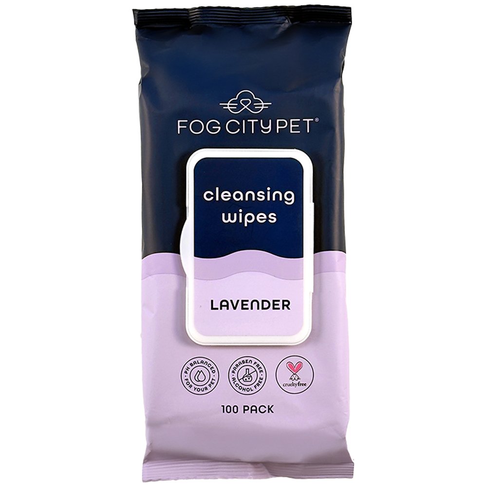 Fog City Pet Lavender Scented Cleansing Wipes for Dogs & Cats