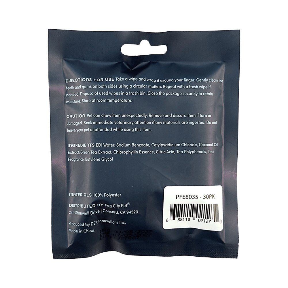 Fog City Pet Dental Wipes for Dogs & Cats - Image 2
