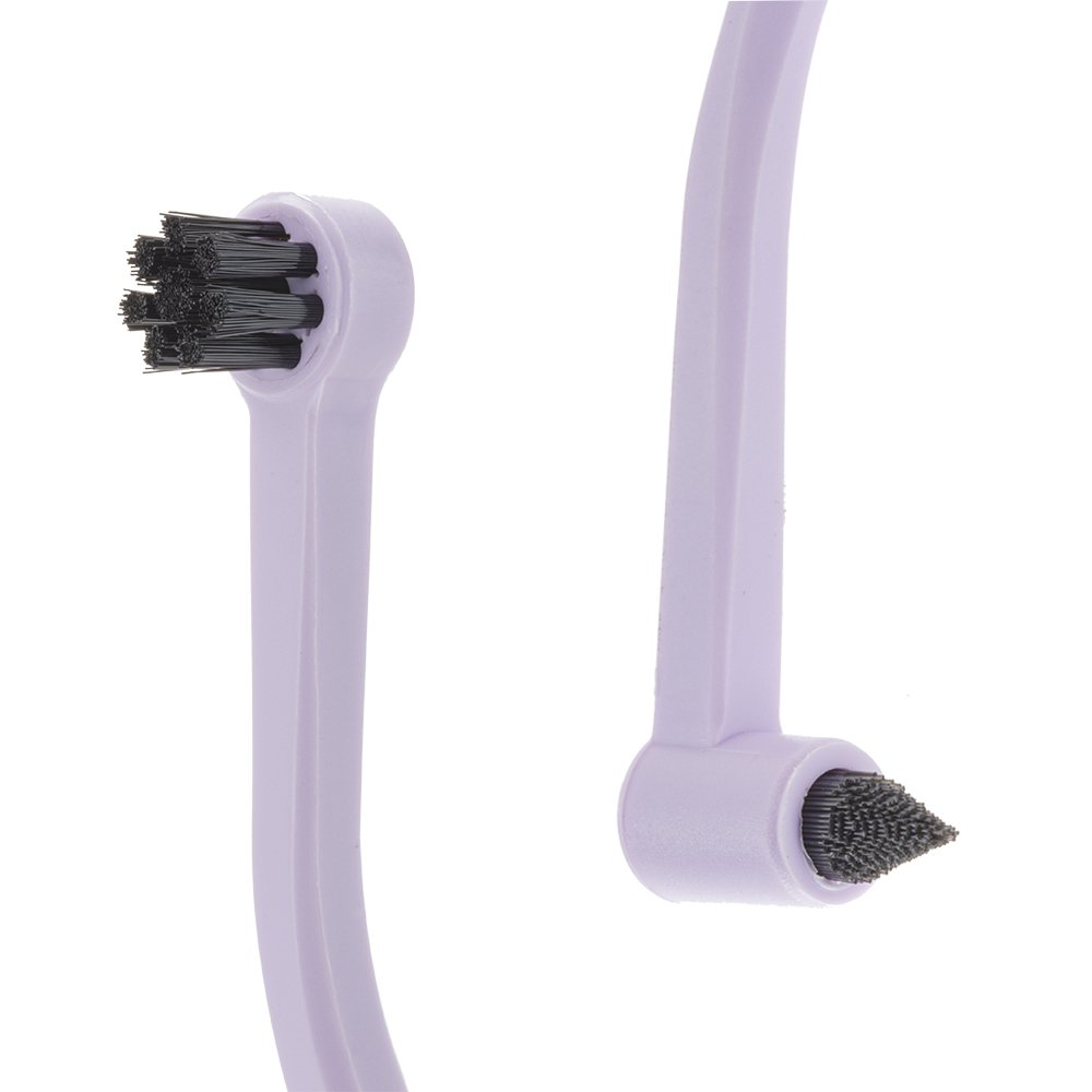 RyerCat Lavender Dual Sided Cat Toothbrush - Image 3
