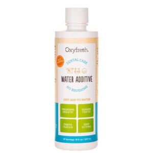 Oxyfresh Dental Care No Brushing Water Additive for Dogs & Cats