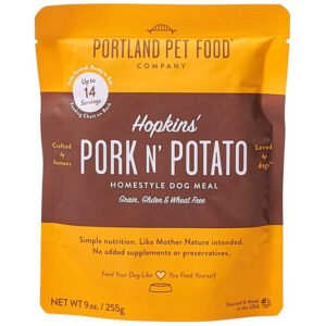 Portland Pet Food Hopkins' Pork N' Potato Homestyle Meal Dog Food Topper