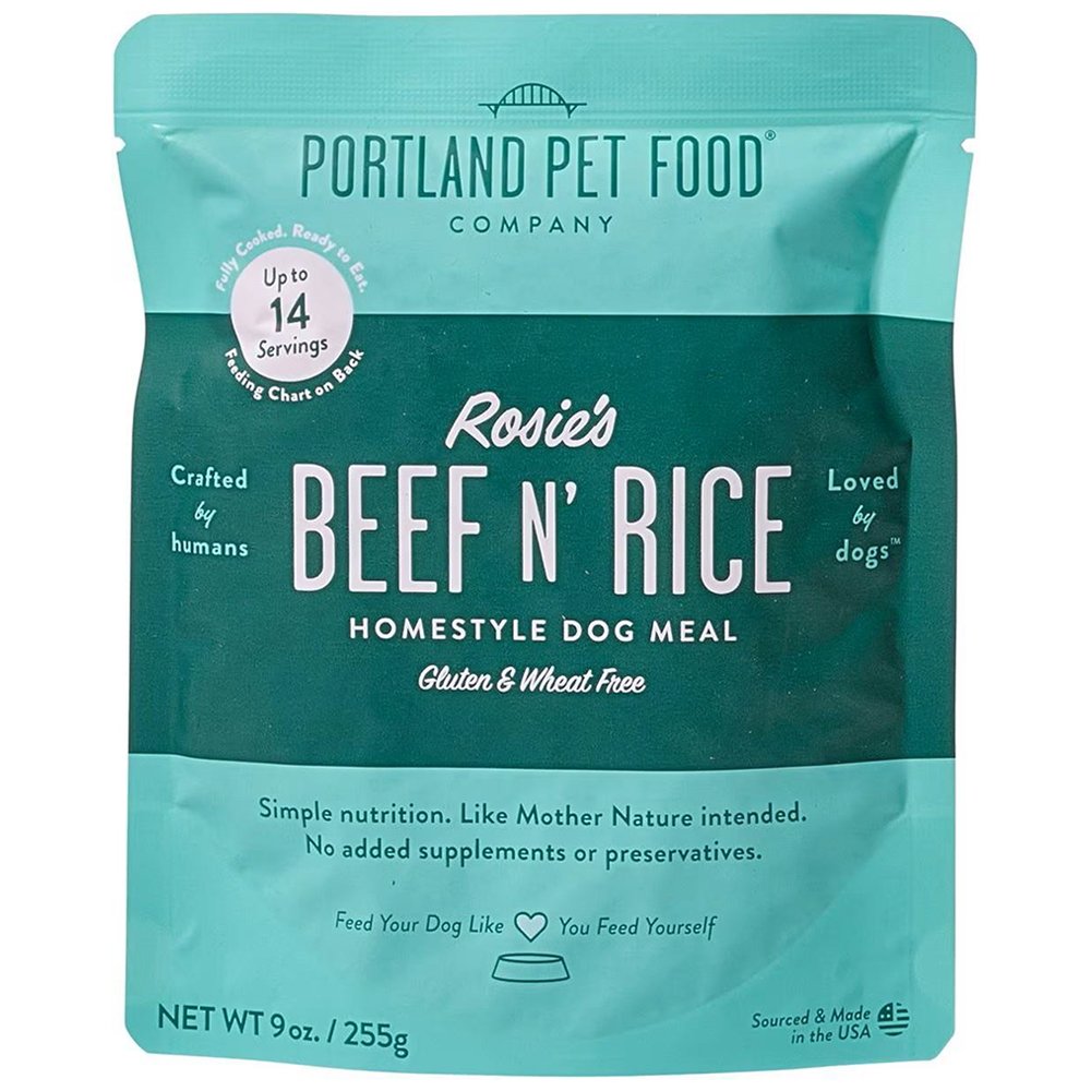 Portland Pet Food Rosie's Beef N' Rice Homestyle Meal Dog Food Topper
