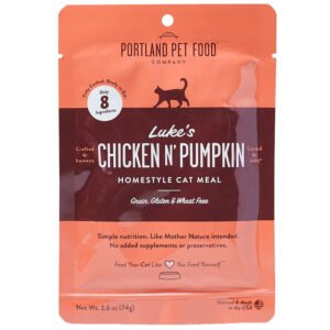 Portland Pet Food Luke's Chicken N' Pumpkin Homestyle Meal Cat Food Topper