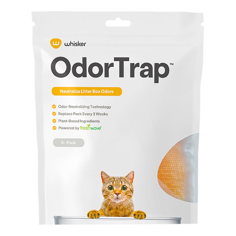 Whisker OdorTrap Refills, 6-Pack