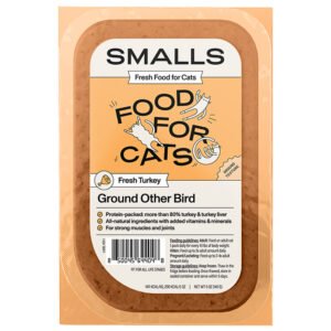 Smalls Gently Cooked Ground Other Bird Fresh Turkey Recipe Minced Cat Food