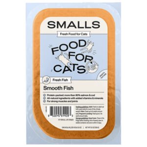Smalls Gently Cooked Smooth Fish Fresh Salmon & Cod Recipe Pate Cat Food