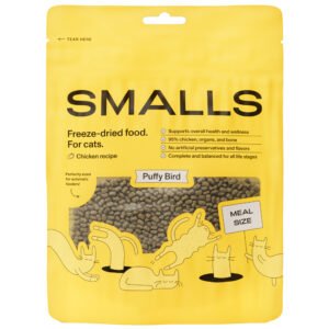 Smalls Freeze-Dried Puffy Bird Chicken Recipe Cat Food