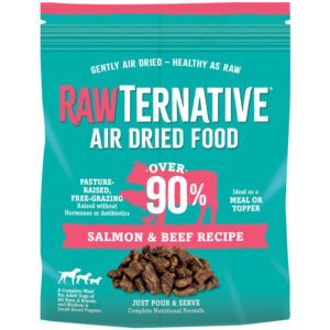 Rawternative Salmon & Beef Recipe Air-Dried Dog Food