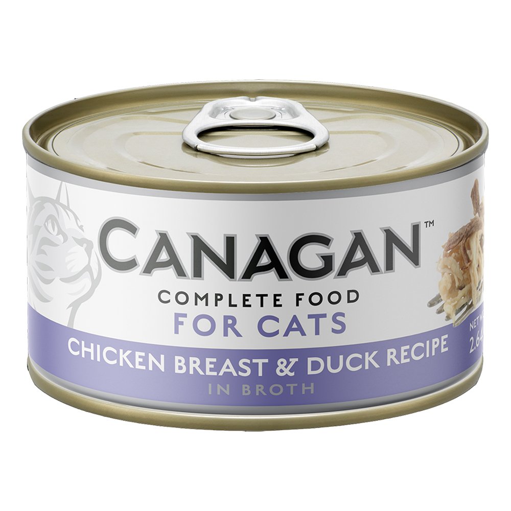 Canagan Chicken Breast & Duck Recipe in Broth Canned Cat Food