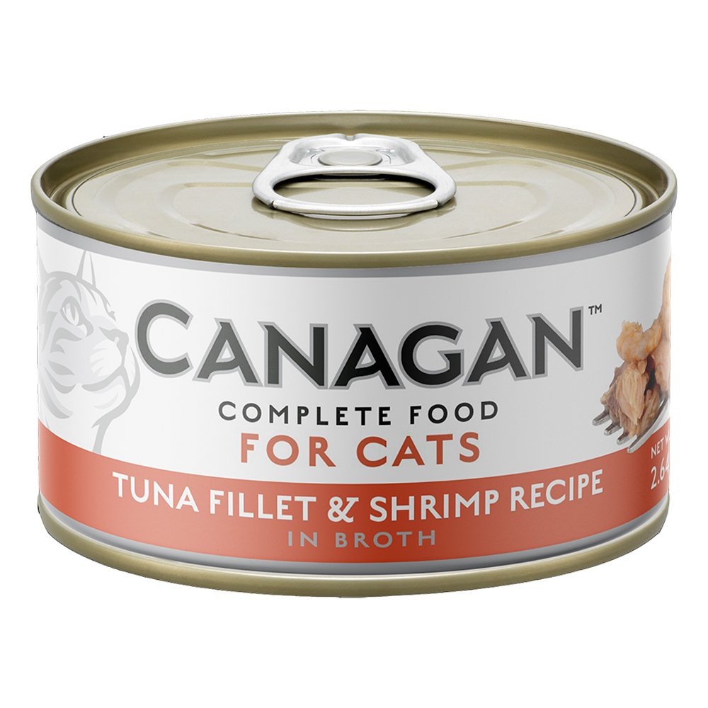 Canagan Tuna Fillet & Shrimp Recipe in Broth Canned Cat Food