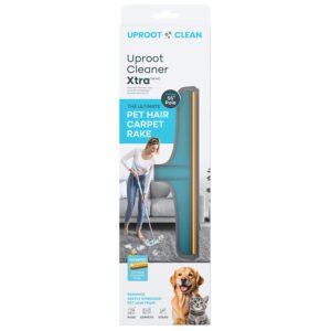 Uproot Cleaner Xtra The Ultimate Pet Hair Carpet Rake Pet Hair Removal Tool