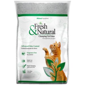 Fresh & Natural Advanced Odor Control Fragrance Free Clumping Cat Litter