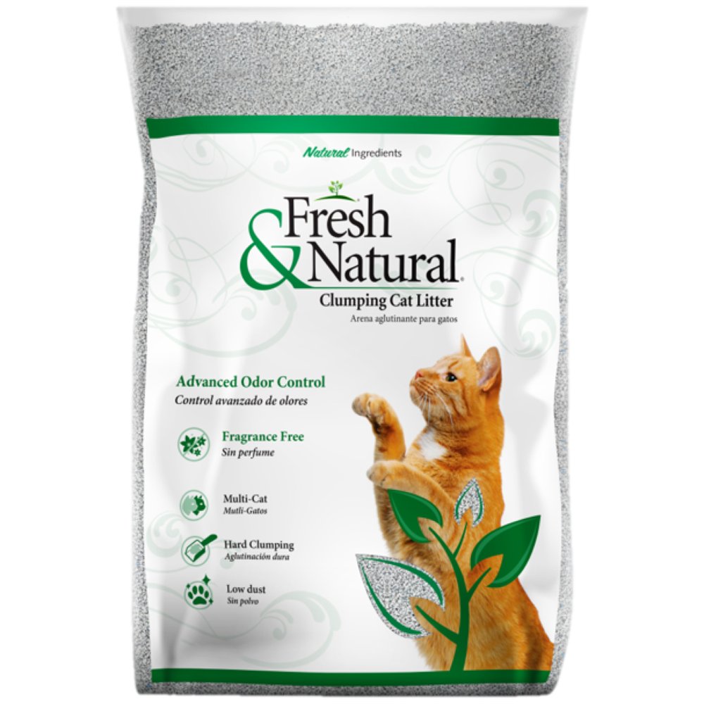Fresh & Natural Advanced Odor Control Fragrance Free Clumping Cat Litter