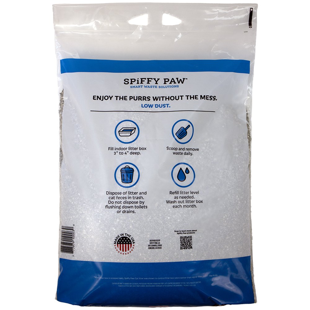 Spiffy Paw Lavender Scented Advanced Clumping Cat Litter - Image 2