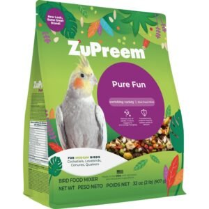 Zupreem Pure Fun For Medium Birds Bird Food, 2-Lb