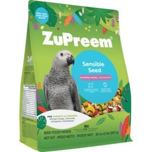 Zupreem Sensible Seed Bird Food For Parrots & Conures, 2-Lb