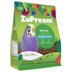 Zupreem Natural For Small Birds Bird Food, 2.25-Lb