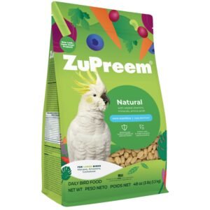 Zupreem Natural Bird Food Large Parrots, 3Lb