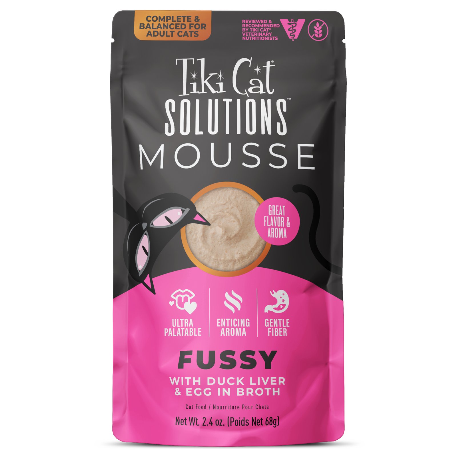Tiki Cat Special Fussy w/ Duck Liver & Egg in Broth Wet Cat Food