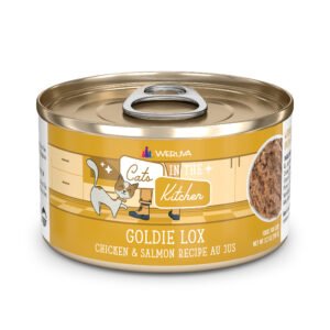 Weruva Cats in the Kitchen Goldie Lox Chicken & Salmon Recipe Au Jus Canned Cat Food