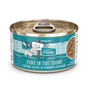 Weruva Cats in the Kitchen Funk in the Trunk Chicken Recipe in Pumpkin Consommé Canned Cat Food