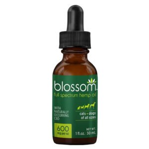 Blossom Full Spectrum Hemp Oil w/ Naturally Occurring CBD for Dogs & Cats of all Sizes