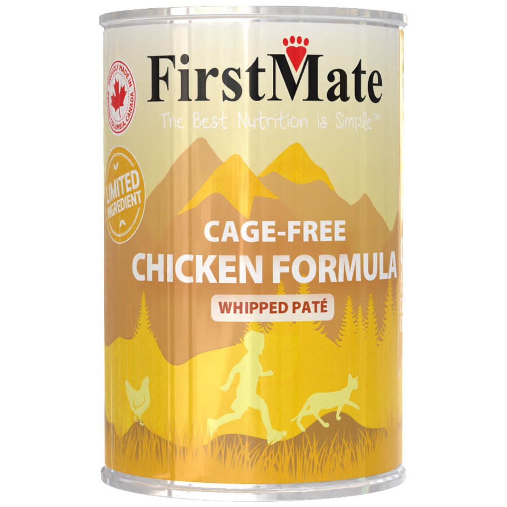 FirstMate Limited Ingredient Cage-Free Chicken Formula Whipped Paté Canned Cat Food - Image 2